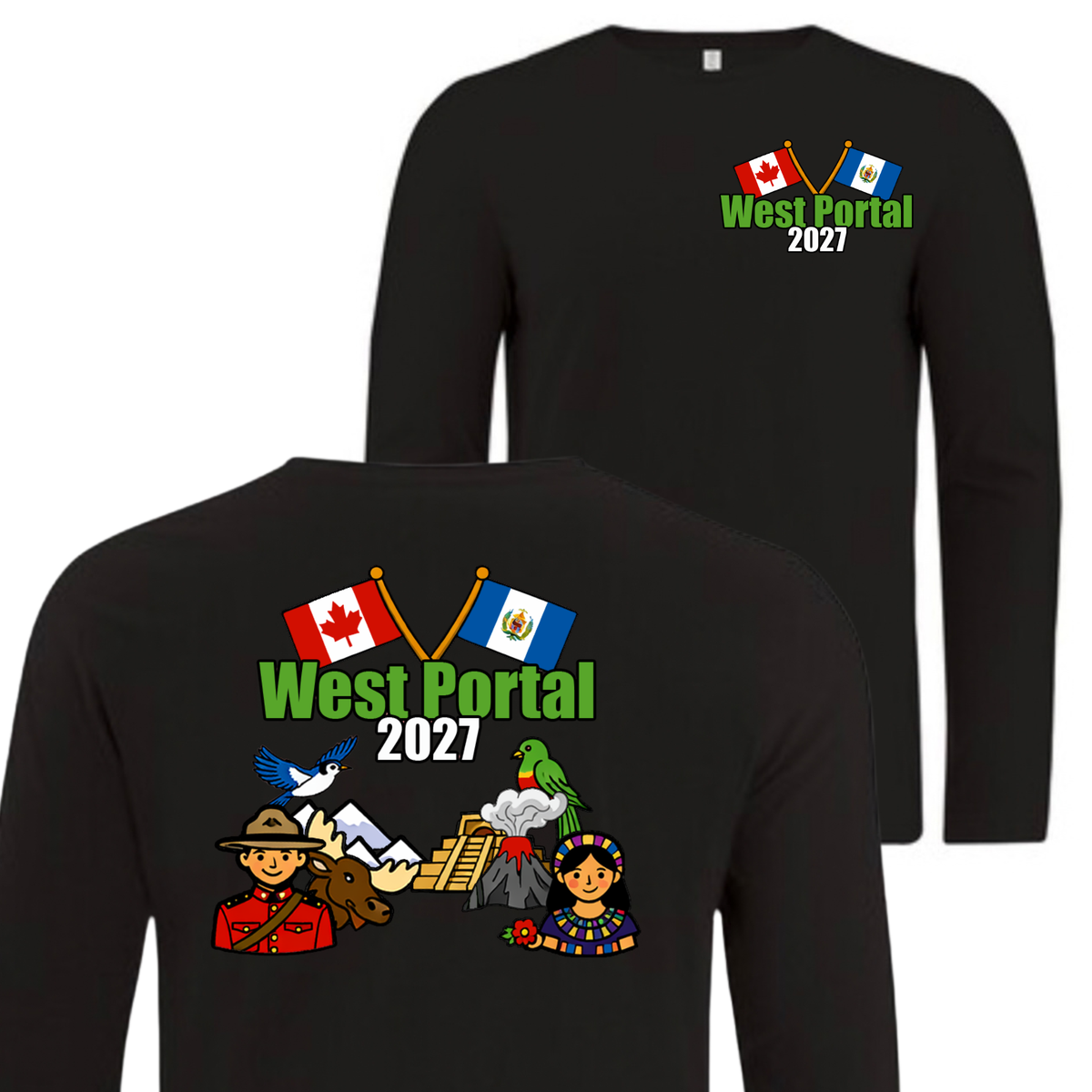 Long Sleeve T-shirt - Guatemala 2027