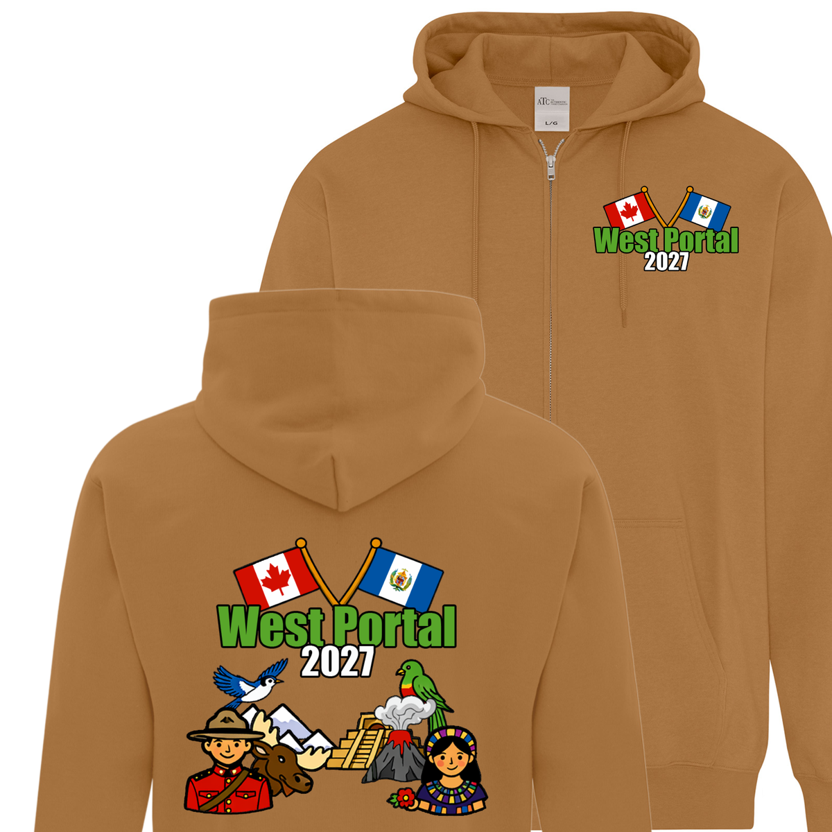 Zip-Up Hoodie