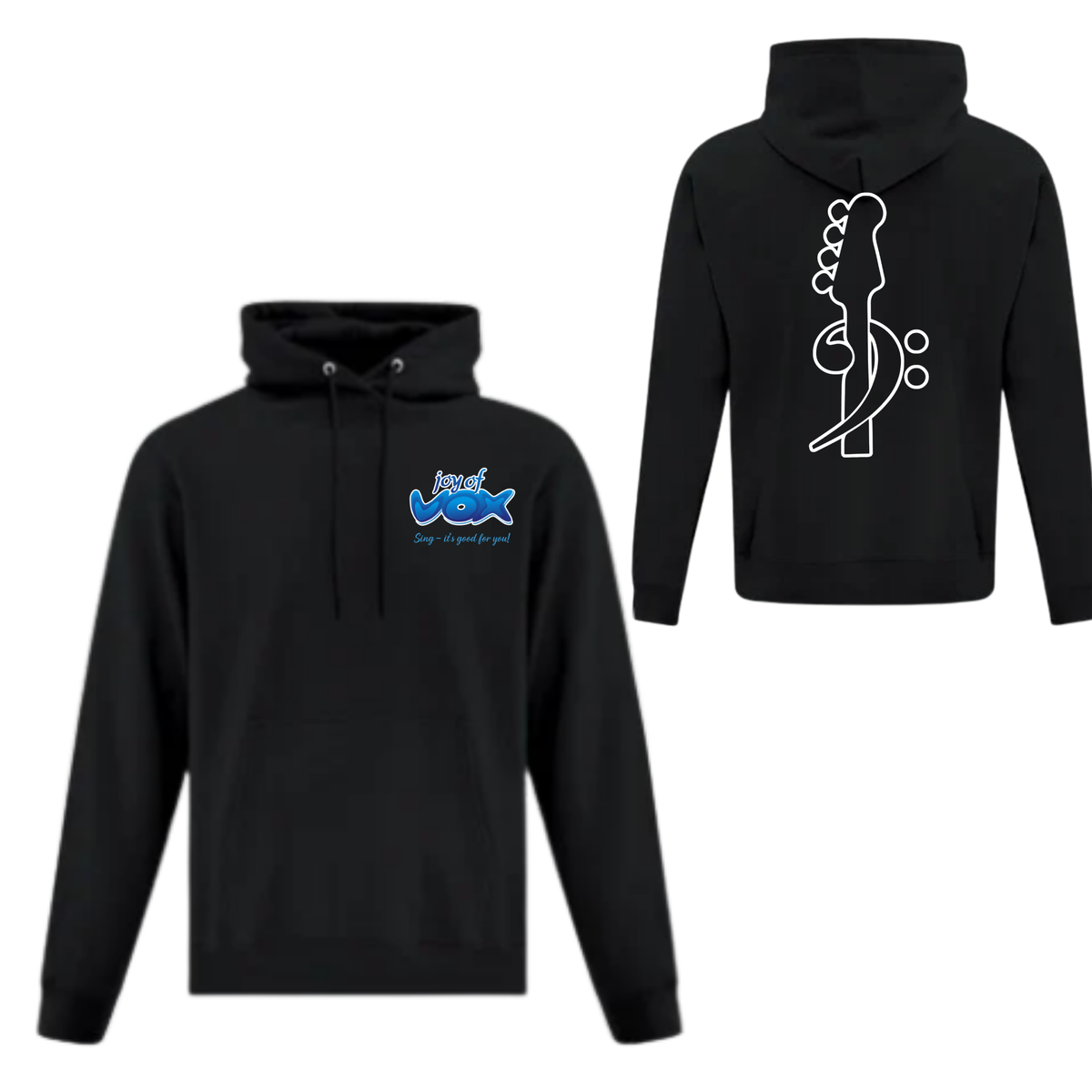 Joy of Vox Small Logo Hoodie/Bunnyhug