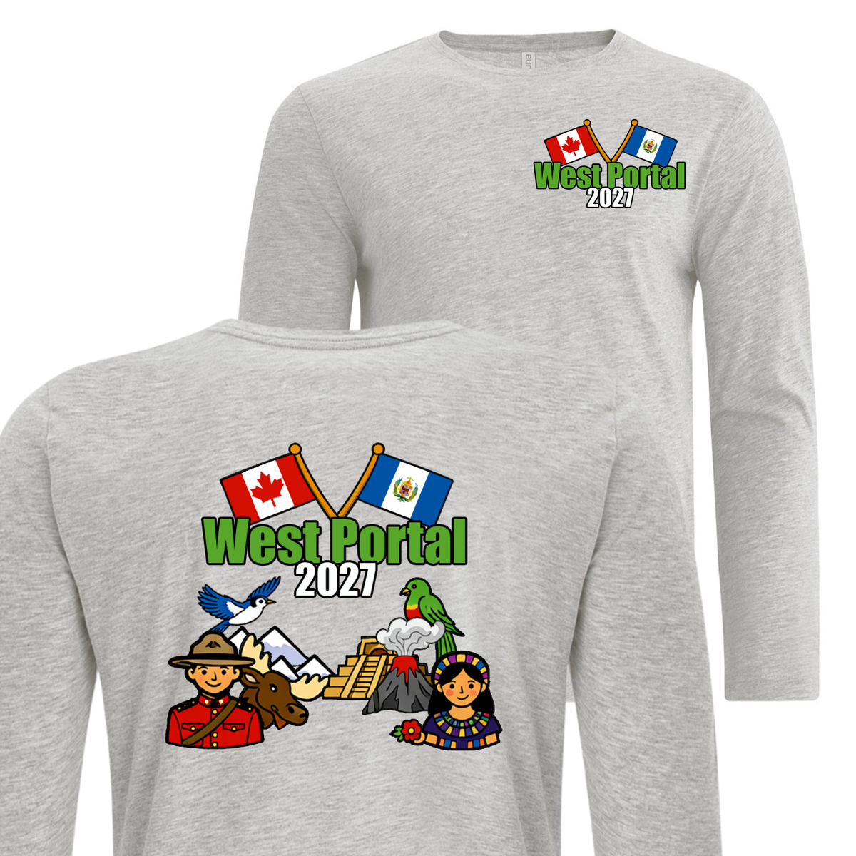 Long Sleeve T-shirt - Guatemala 2027