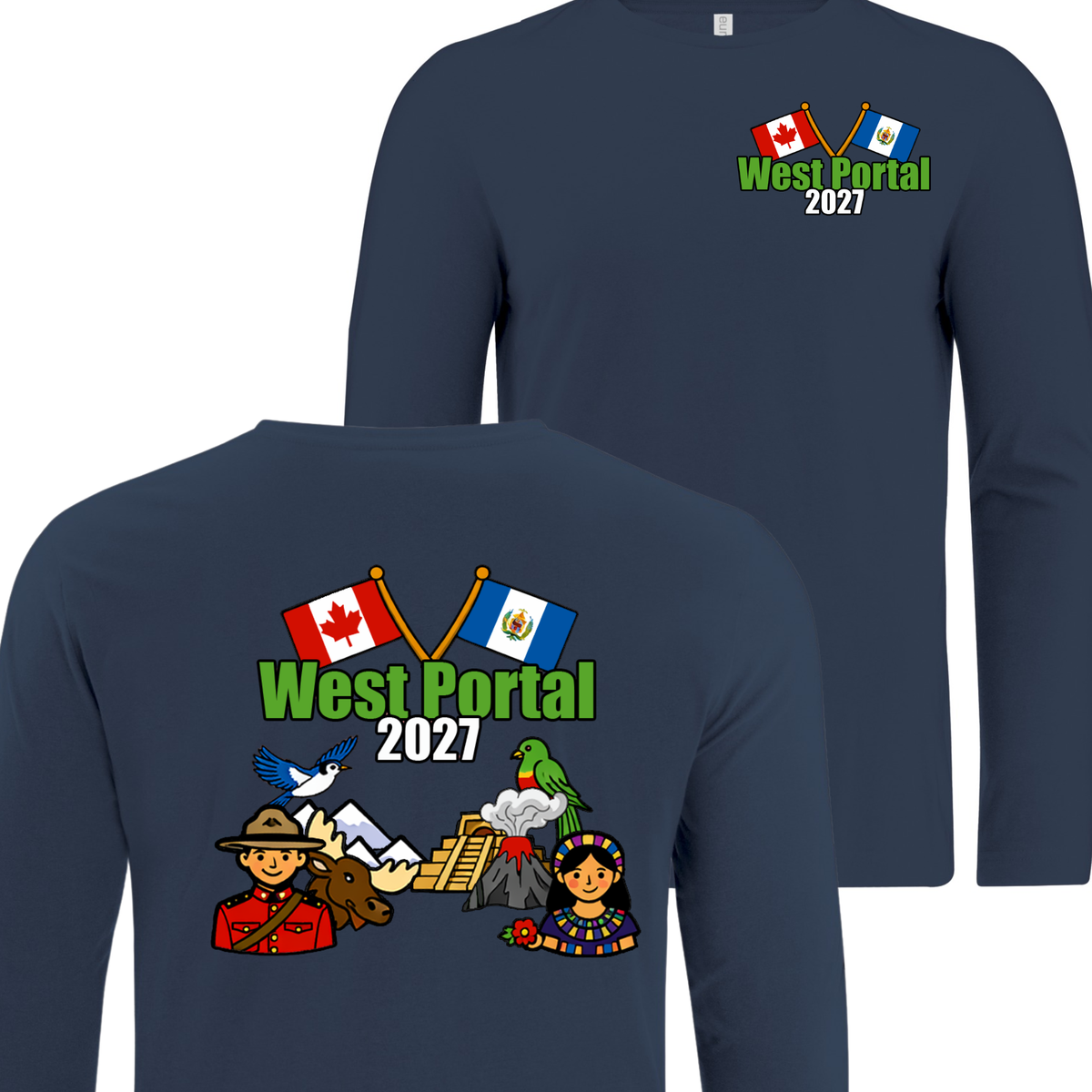 Long Sleeve T-shirt - Guatemala 2027