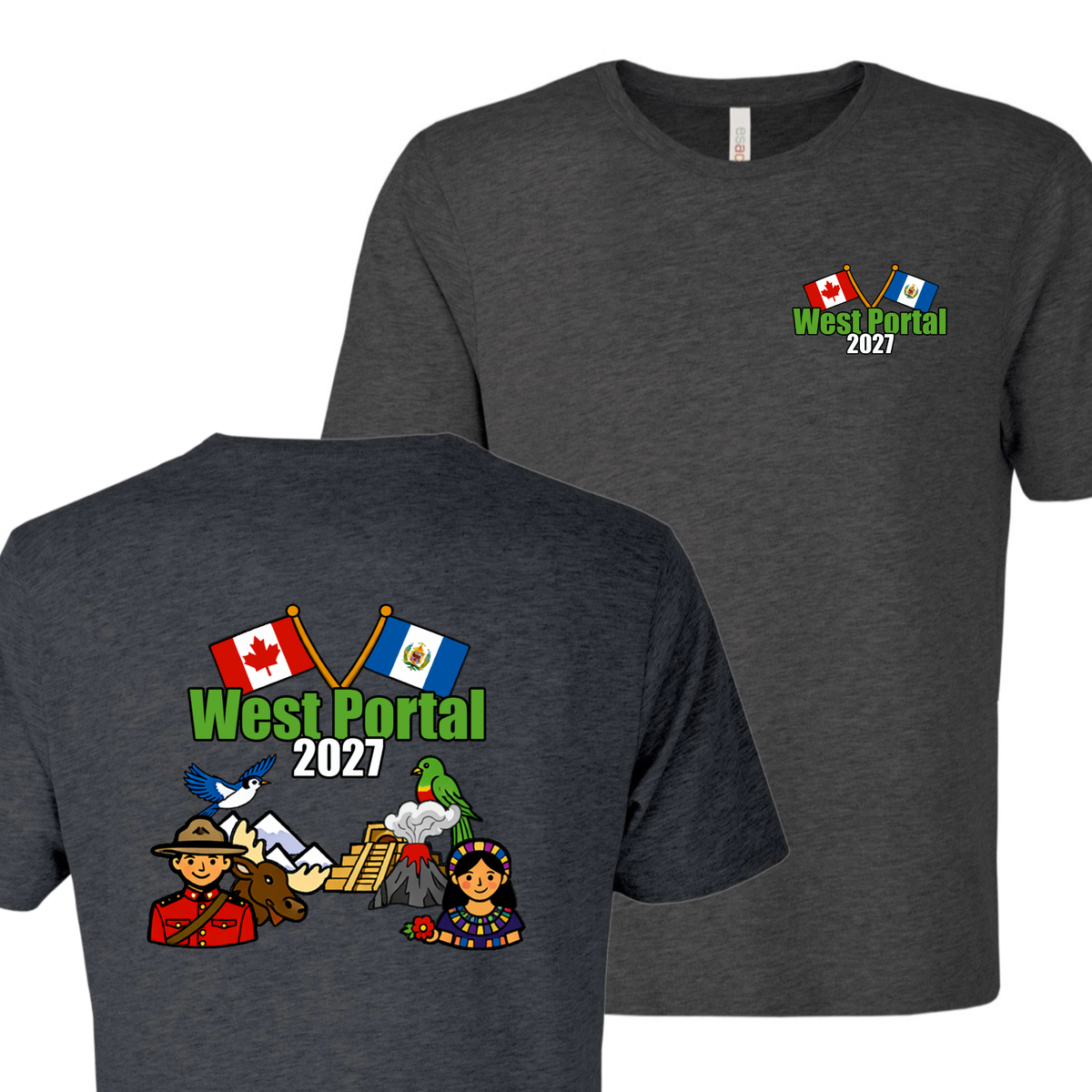 Unisex and Youth Short Sleeve T-shirt - Guatemala 2027