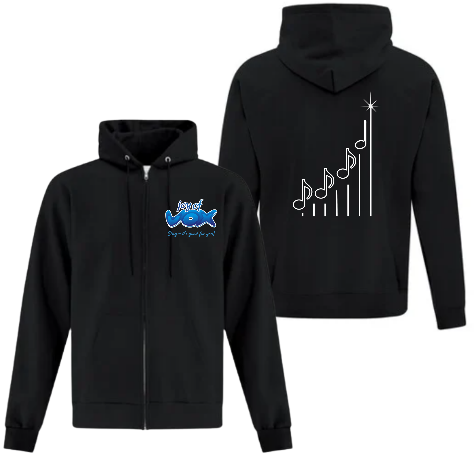 Joy of Vox Zip-up Hoodie
