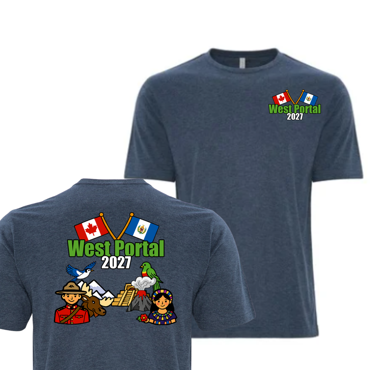 Unisex and Youth Short Sleeve T-shirt - Guatemala 2027