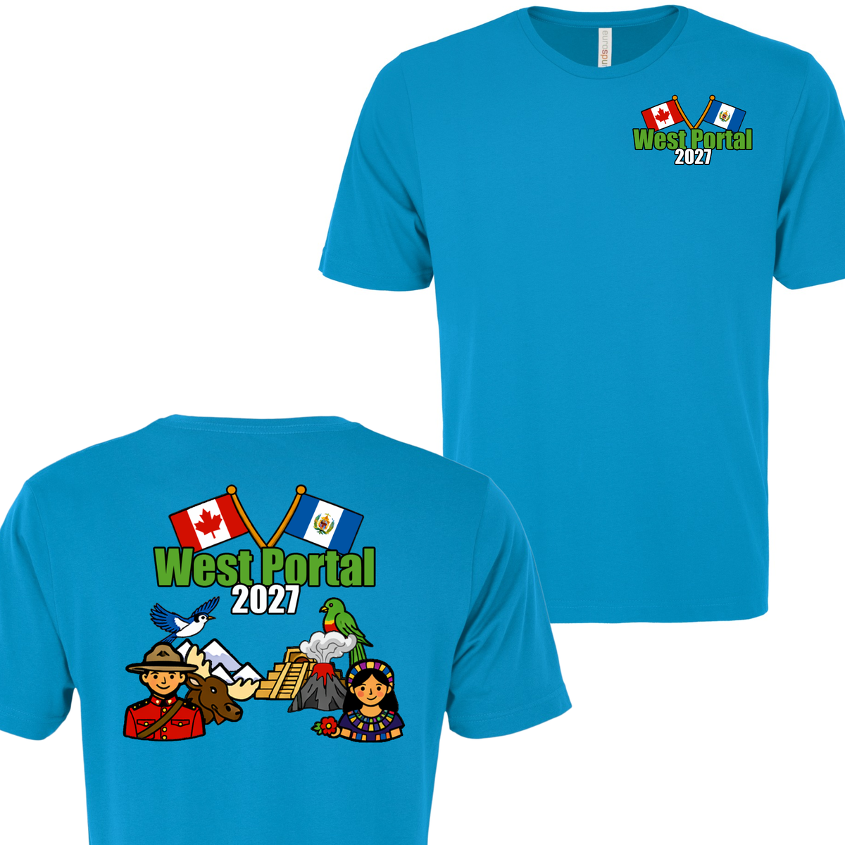 Unisex and Youth Short Sleeve T-shirt - Guatemala 2027