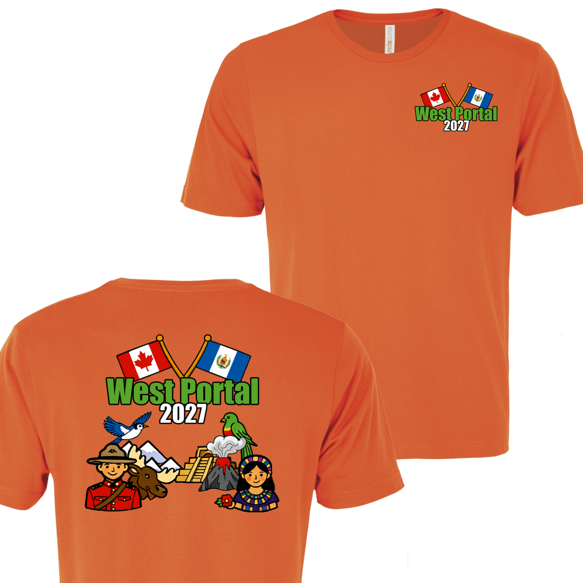Unisex and Youth Short Sleeve T-shirt - Guatemala 2027