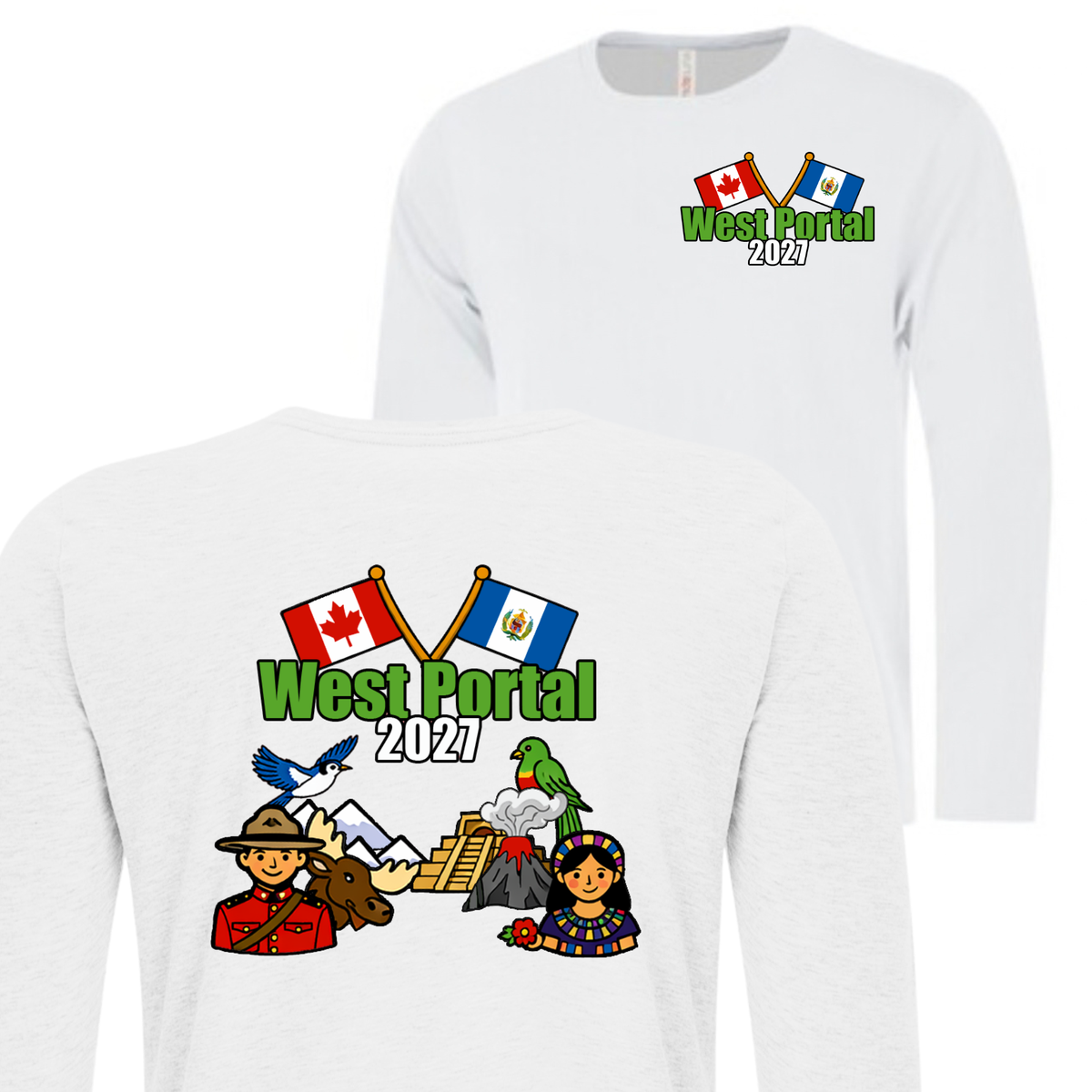 Long Sleeve T-shirt - Guatemala 2027