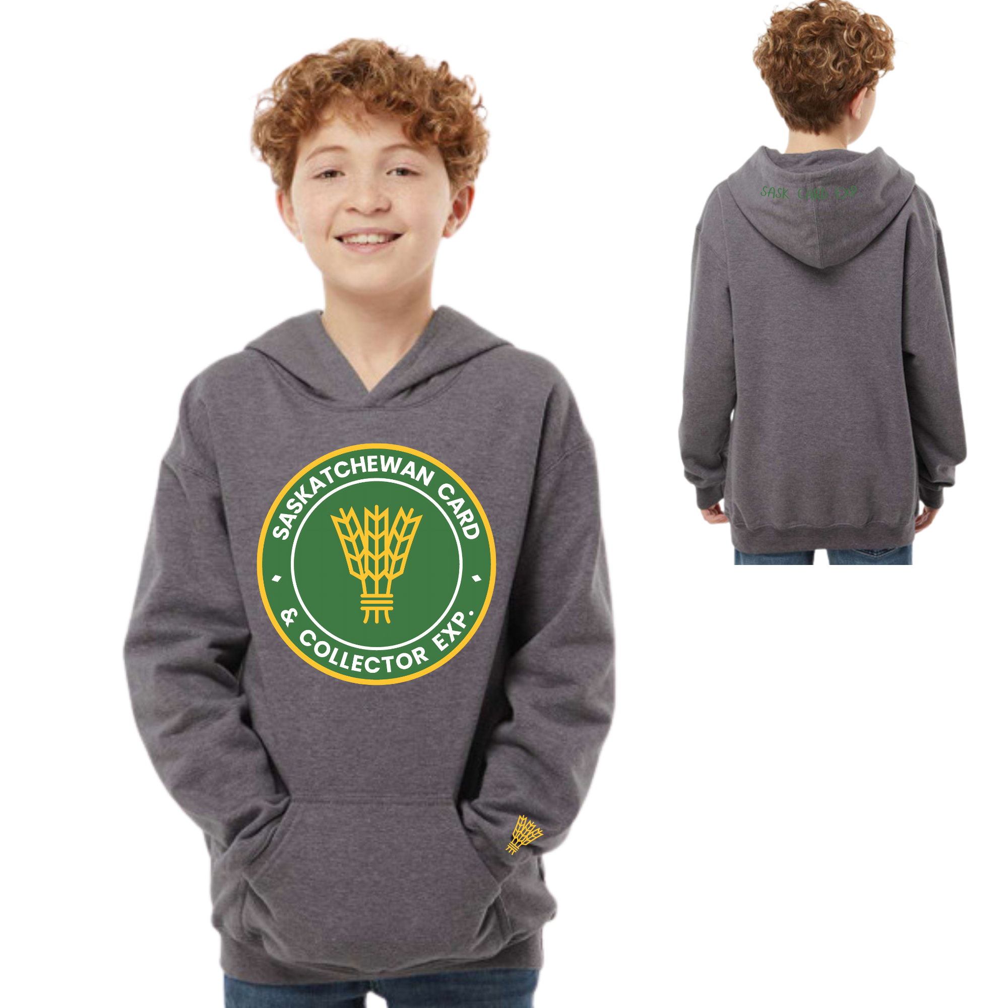 SK Card and Collector Youth Large Logo Hoodie