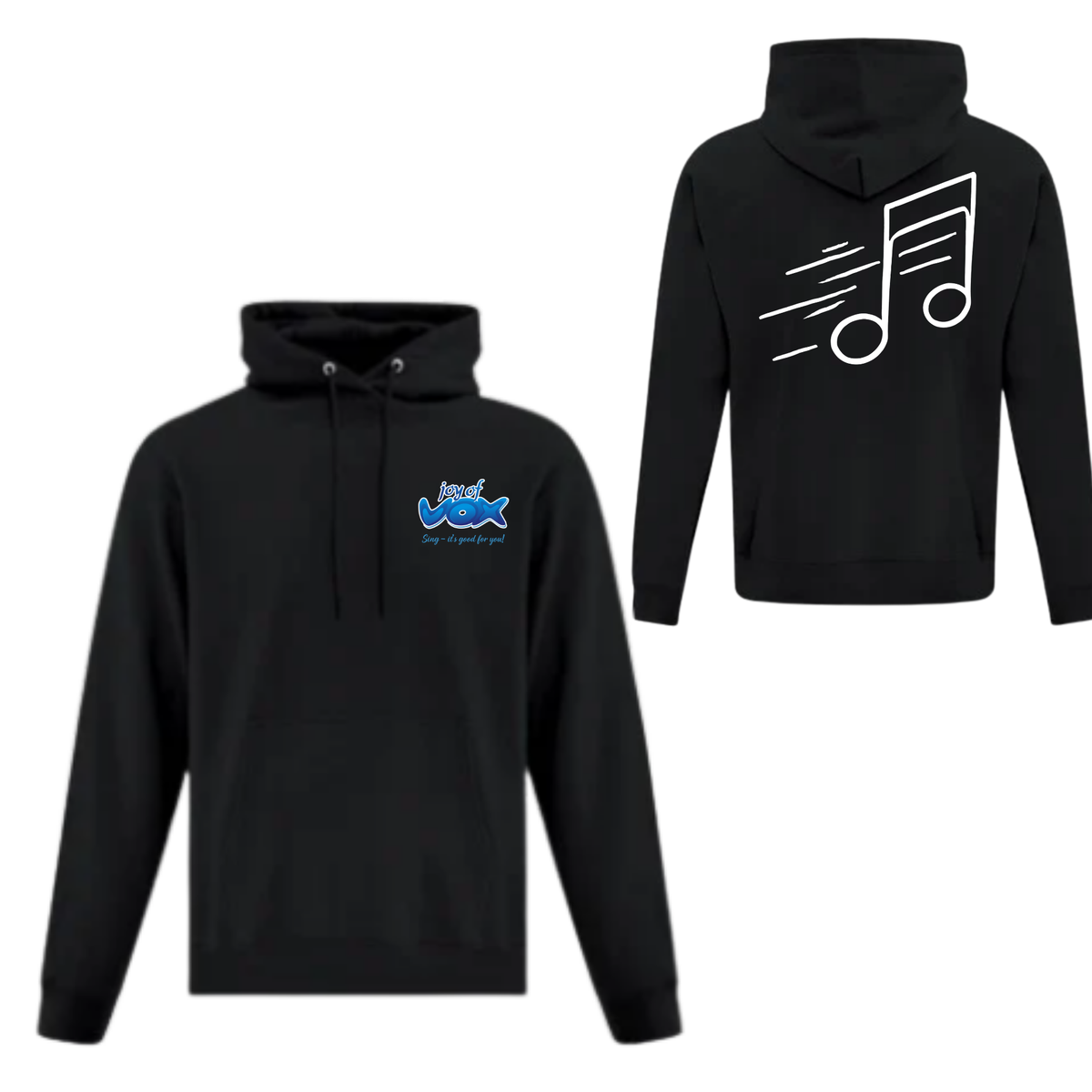 Joy of Vox Small Logo Hoodie/Bunnyhug