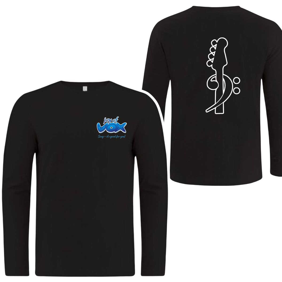 Joy of Vox Small logo Long Sleeve Tee