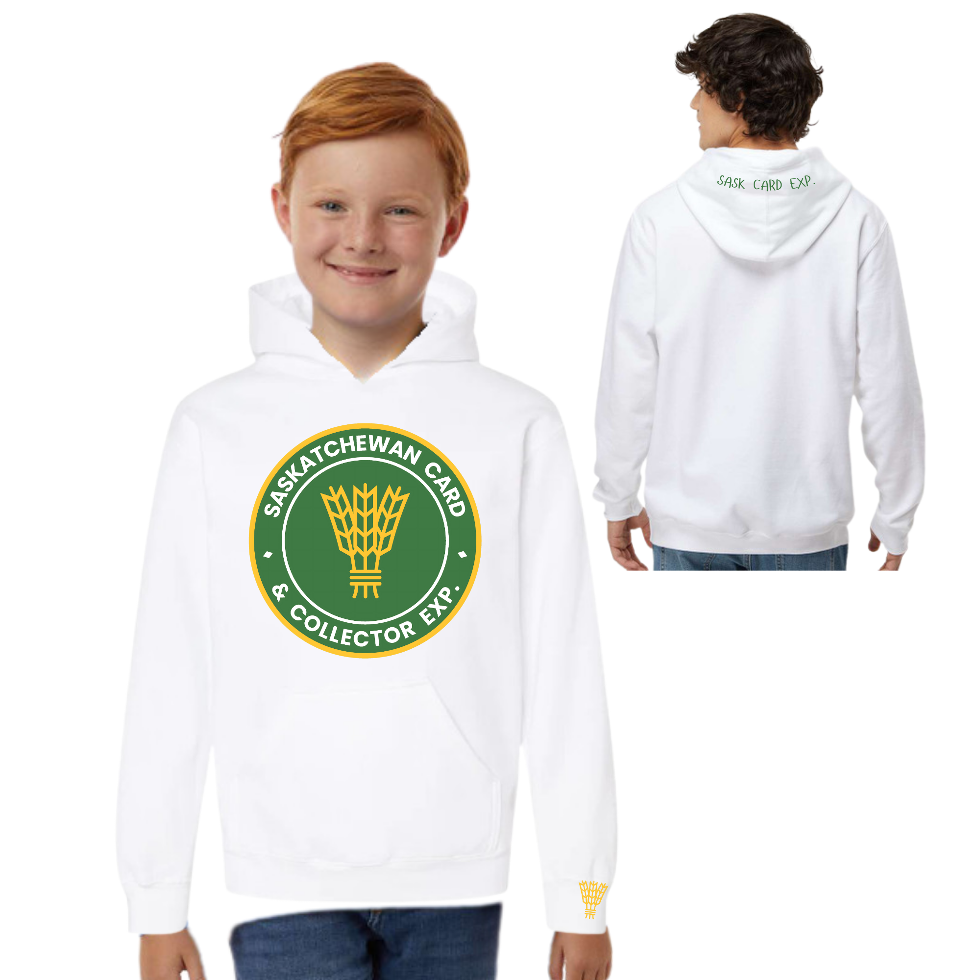 SK Card and Collector Youth Large Logo Hoodie