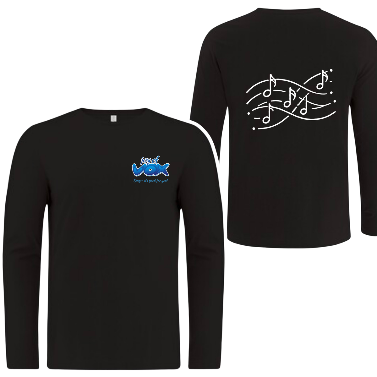 Joy of Vox Small logo Long Sleeve Tee