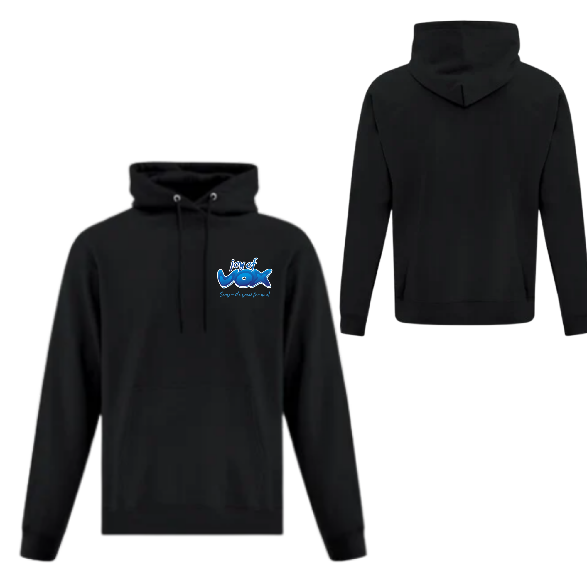 Joy of Vox Small Logo Hoodie/Bunnyhug