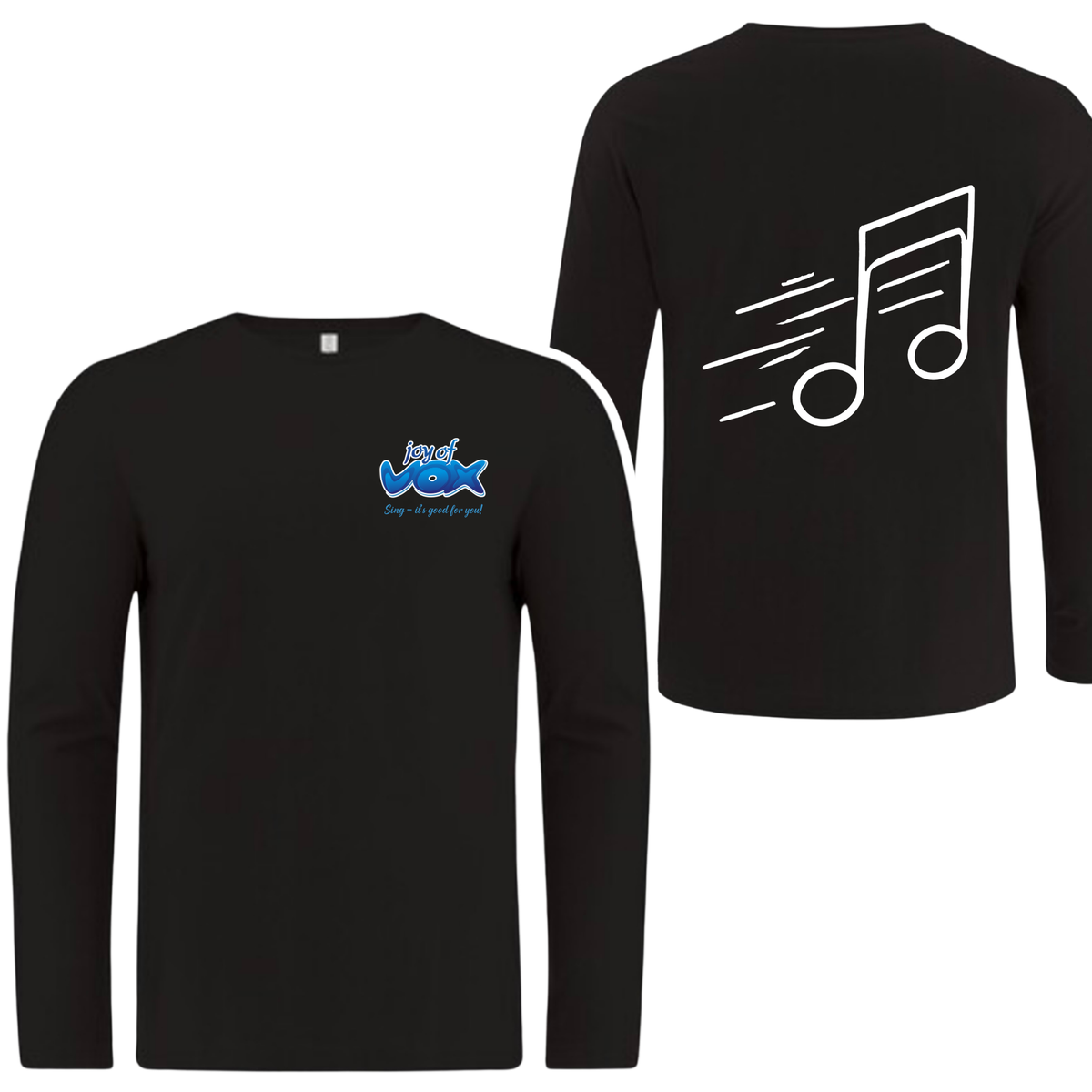 Joy of Vox Small logo Long Sleeve Tee