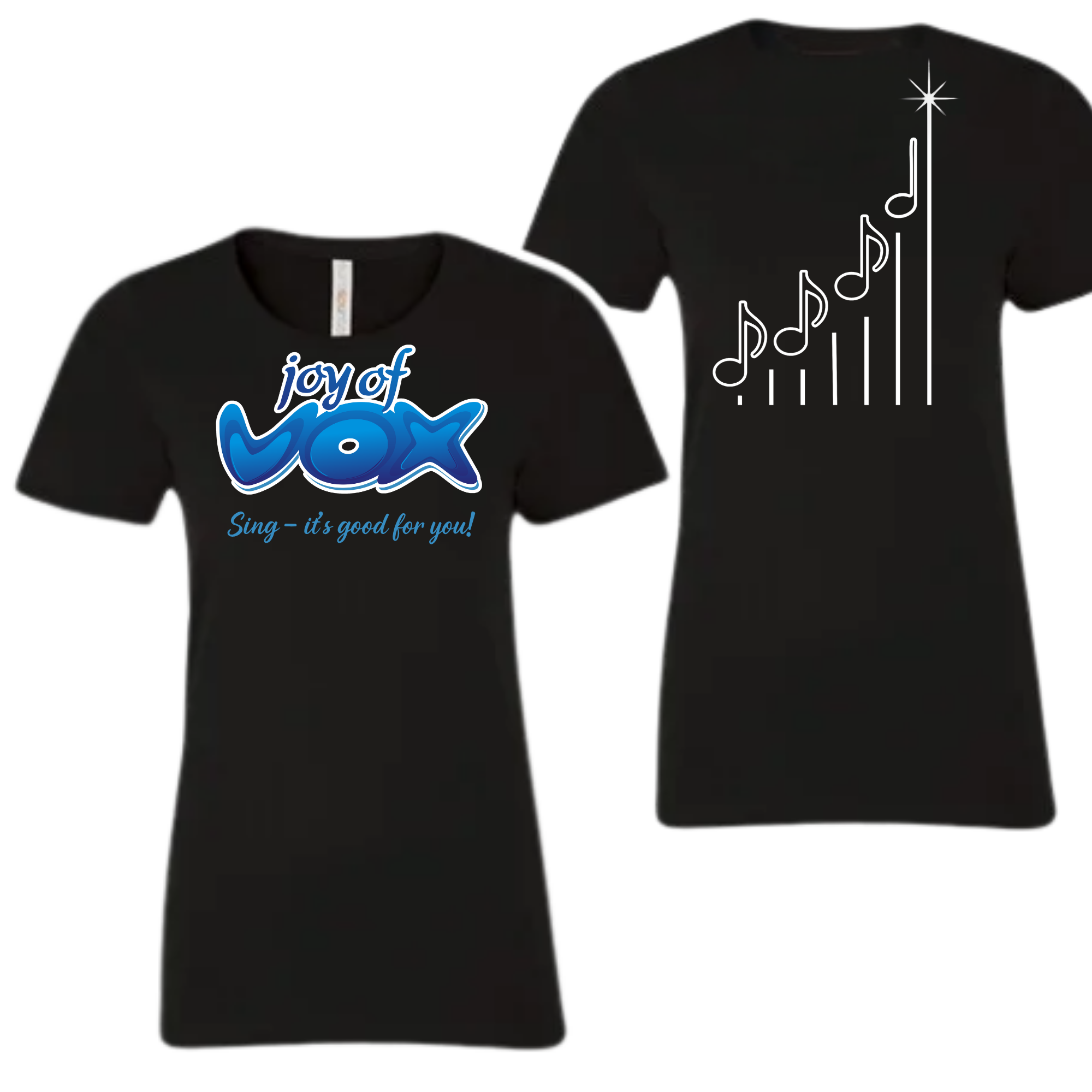 Joy of Vox Ladies Slim fit tee