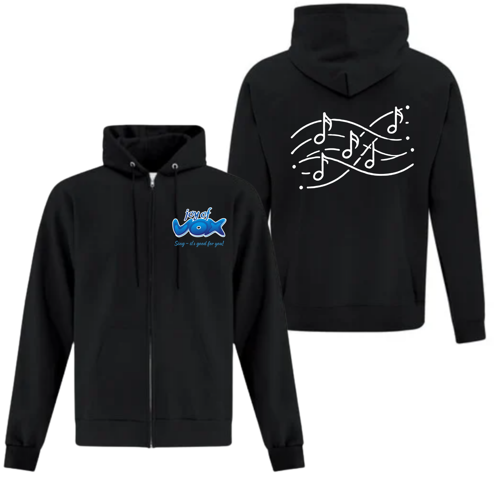 Joy of Vox Zip-up Hoodie