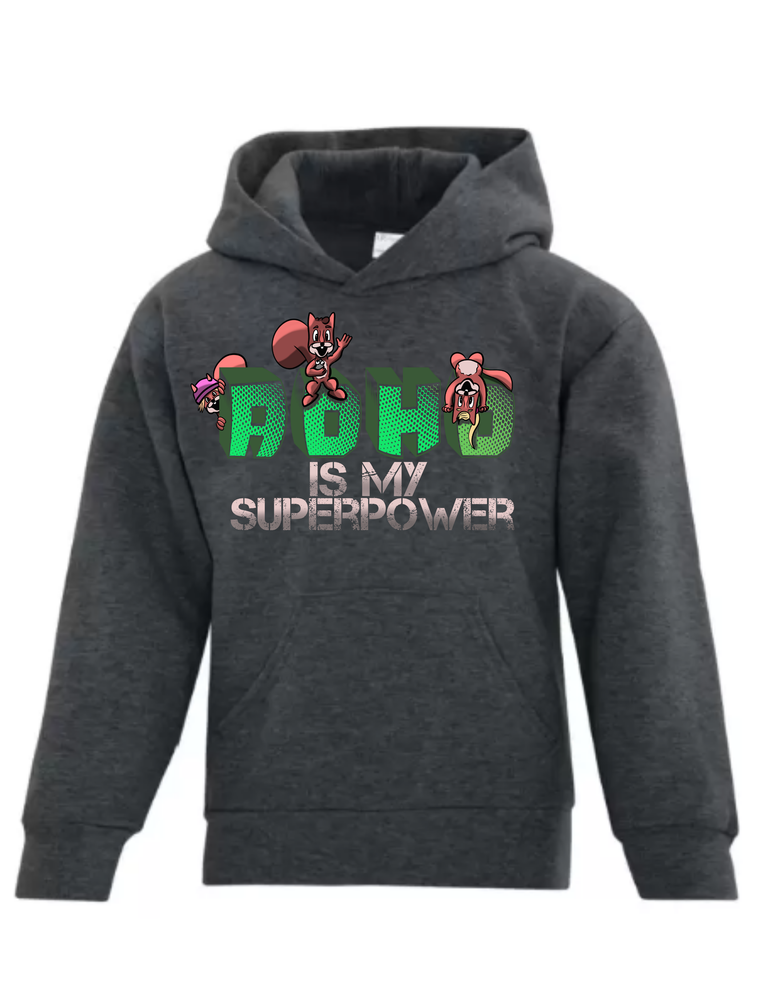 ADHD is my Superpower Youth Hoodie